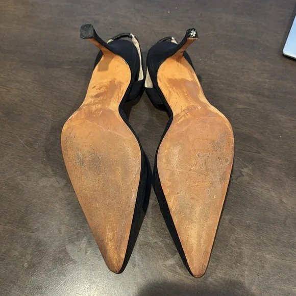 Monolo Blahnik Slingback Heels - Picture 4 of 7